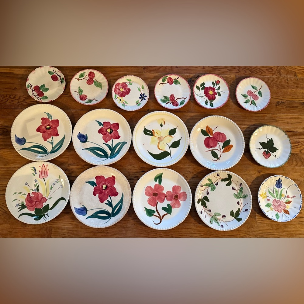 Blue Ridge Pottery Assorted Dishes